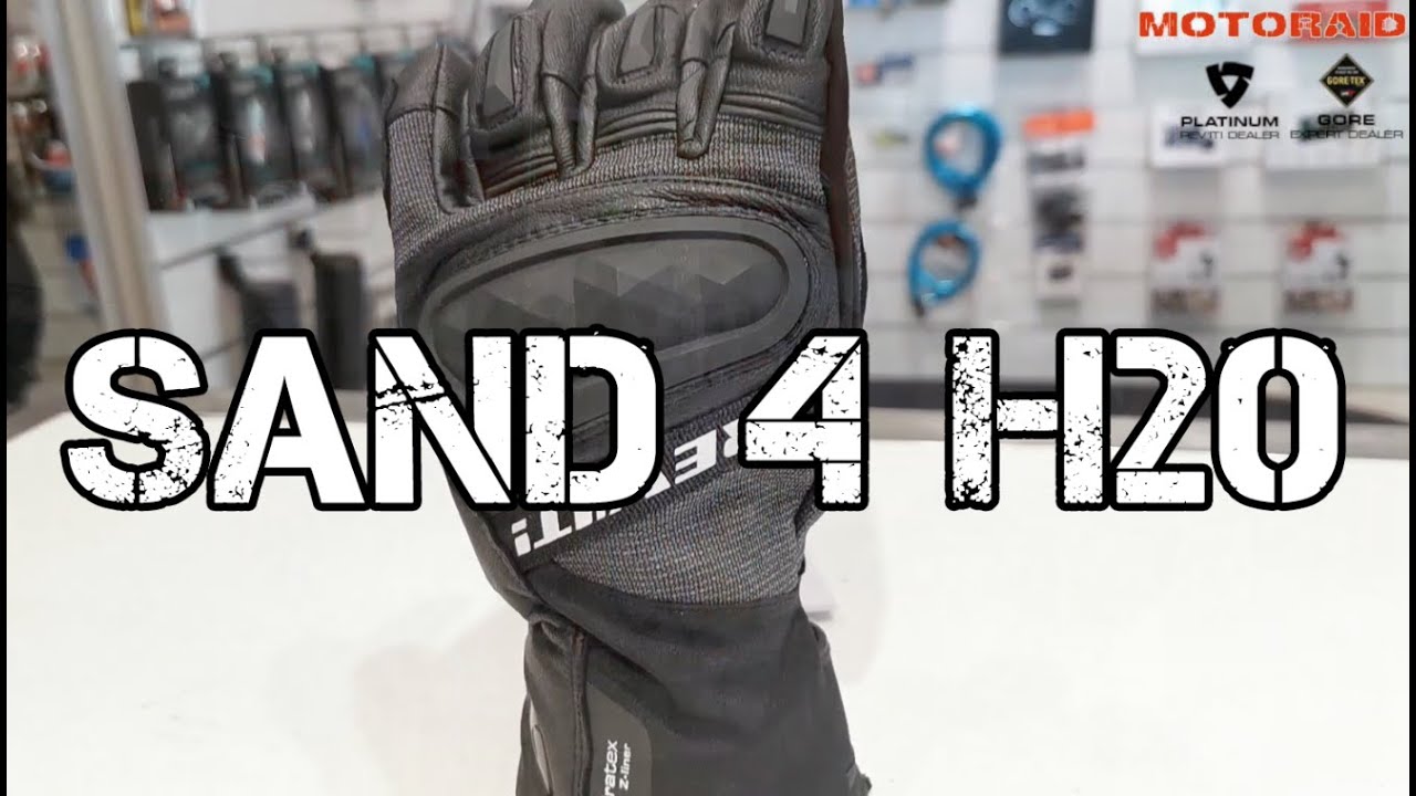 REV'IT Sand 4 H20 gloves review by MotoRAID (Greek)