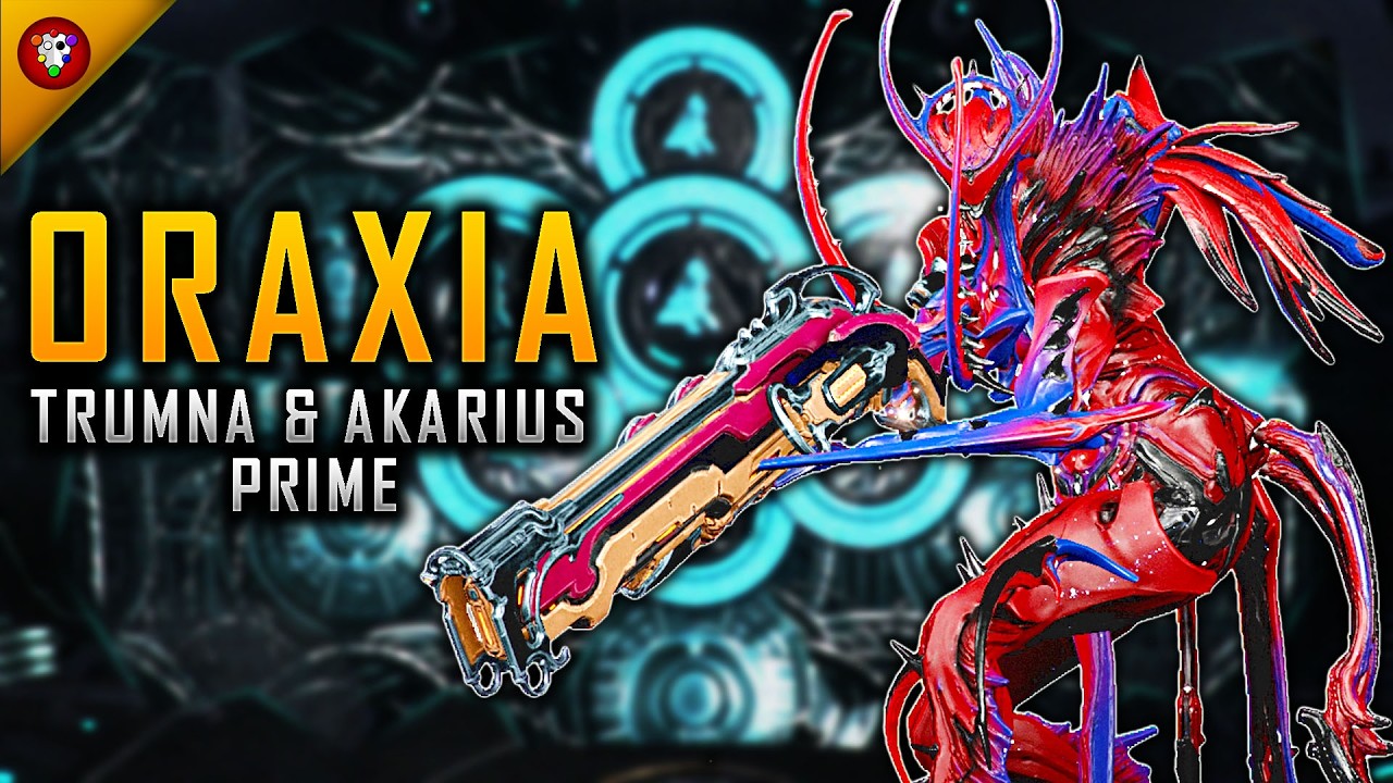 Oraxia + Trumna & Akarius Prime - Void Cascade Fissure Level Cap 9999 SOLO - [WARFRAME]