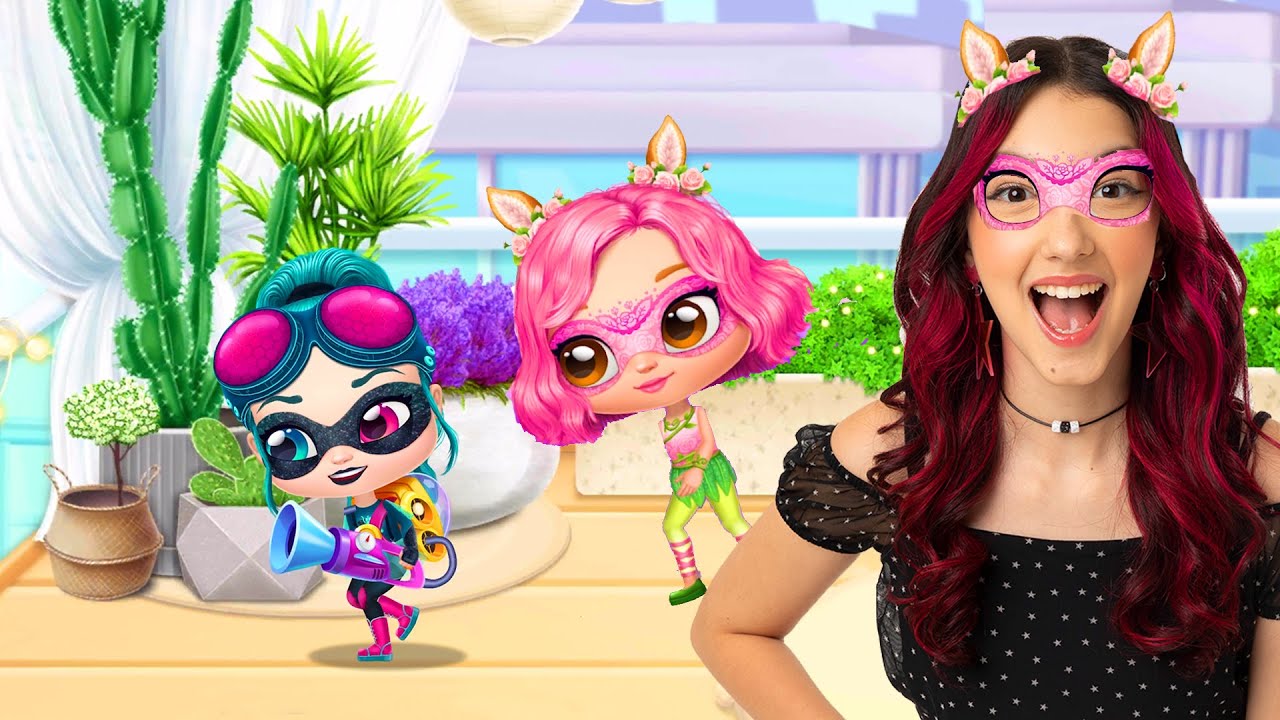 VIREI UMA HEROÍNA PARA CAPTURAR A MENINA MALVADA (Power Girls) | Família Luluca