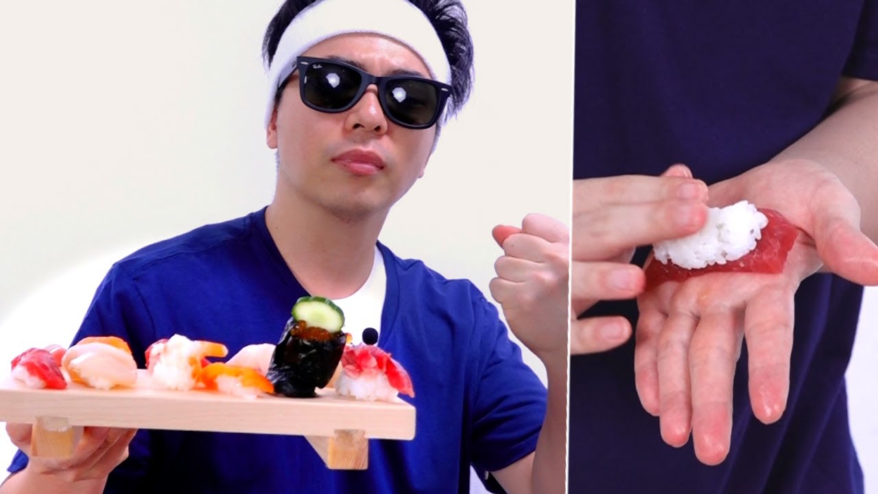 人生初、寿司を握ってみた。　Make Japanese Sushi