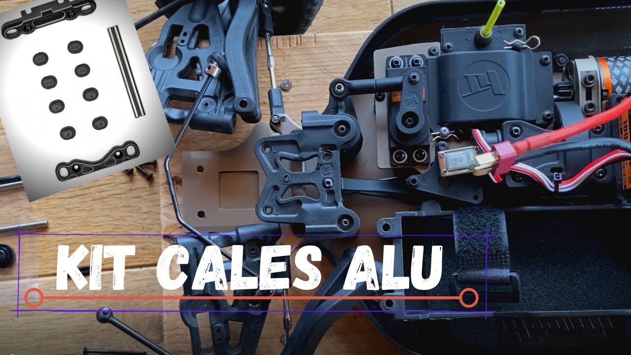 Cales alu avant renforcées - NXT EVO 4S - TUTO