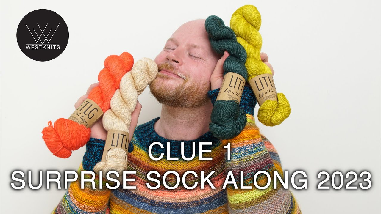 Clue 1 - Contrast Blast Socks