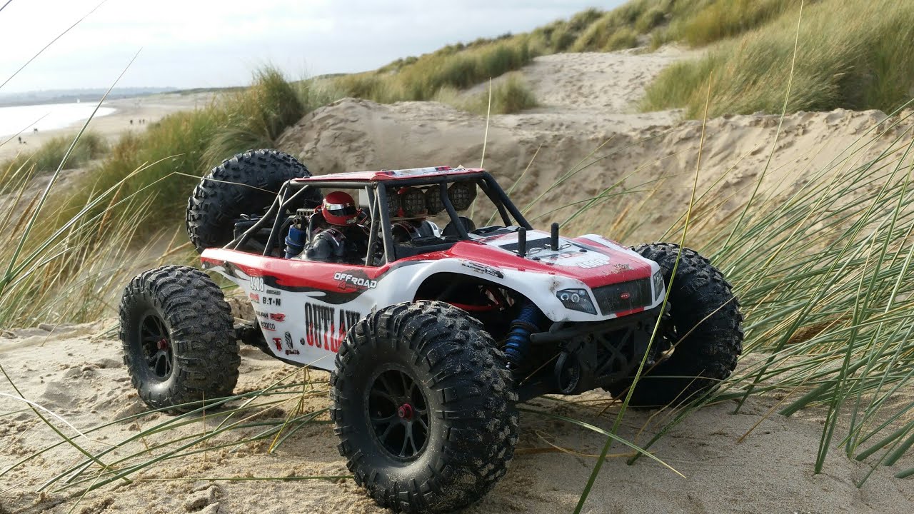 FTX Outlaw brushless first beach bash