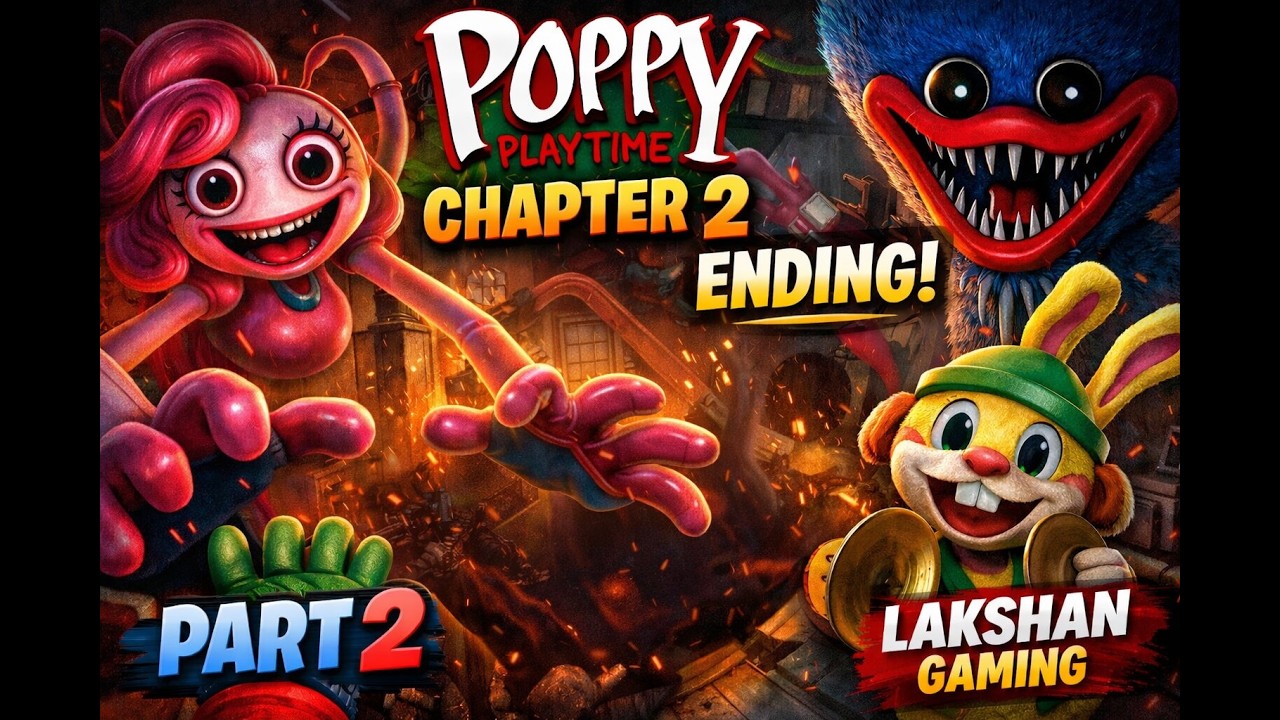 POPPY PLAYTIME CHAPTER 2 ENDING 😱 | Lakshan Gaming Part 2 (Sinhala)