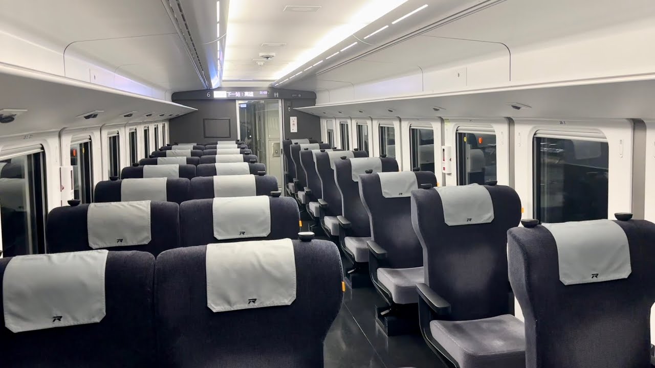 【清晰完整的加速聲】台鐵 428次 EMU3000 新自強號 鳳山離站 日立SiC-VVVF 走行音 列車廣播