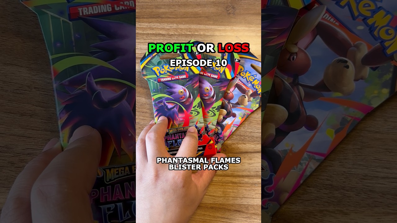 Opening Phantasmal Flames Blister Packs | Profit or Loss Episode 10 #pokemon #pokemoncards