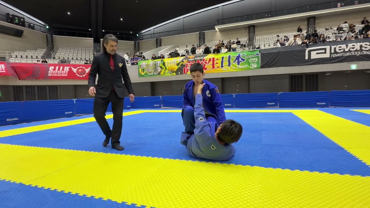 令和8年2月21日 土曜日SJJJF関東選手権駒沢オリンピック公園 総合運動体育館　齋藤聖弥　第一試合