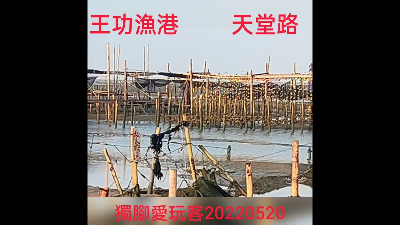 獨腳愛玩客王功漁港20220520彰化縣芳苑鄉王功村