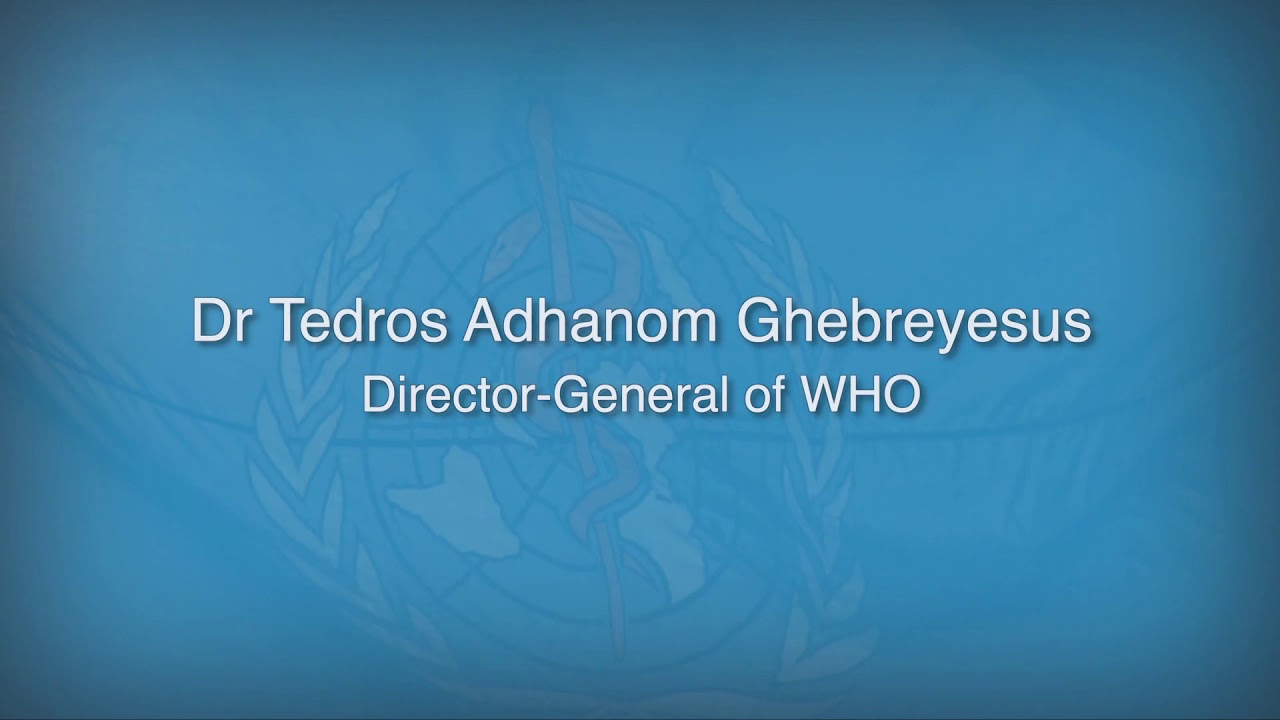 WHO DG Dr Tedros Call: Join the Decide Hub! Let's work together on capital investment in health