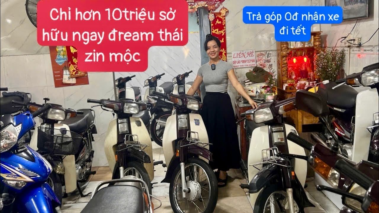 Đream thái nhiều xe giá rẻ lh 0906.732.779-0896.313.666 @Xemaytrinhphat #dream 