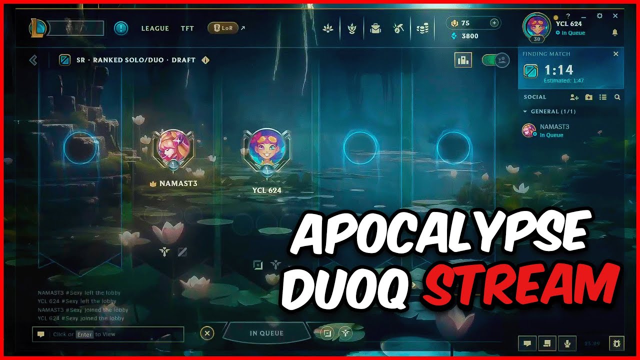 AP0CALYPSE DUOQ WITH GF(?) STREAM FULL VOD 2025