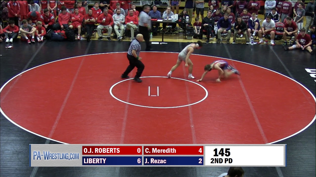 2018-12-08 Bethlehem Liberty vs Owen J. Roberts (Bear Duals finals)