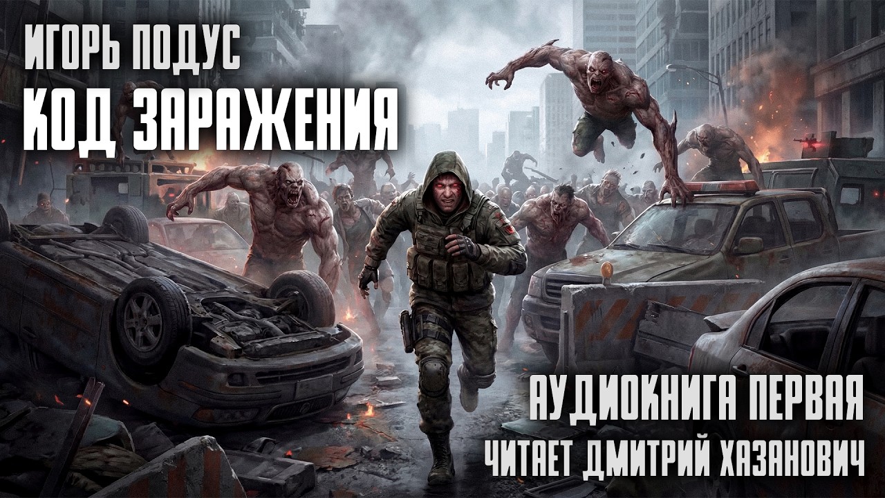 Игорь Подус. КОД ЗАРАЖЕНИЯ. Первая аудиокнига полностью. Постапокалипсис. Фантастика.