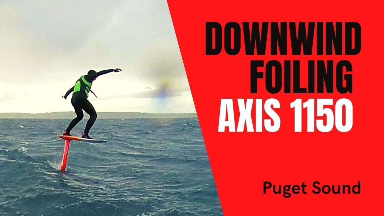 PUGET SOUND DOWNWIND FOILING!!!