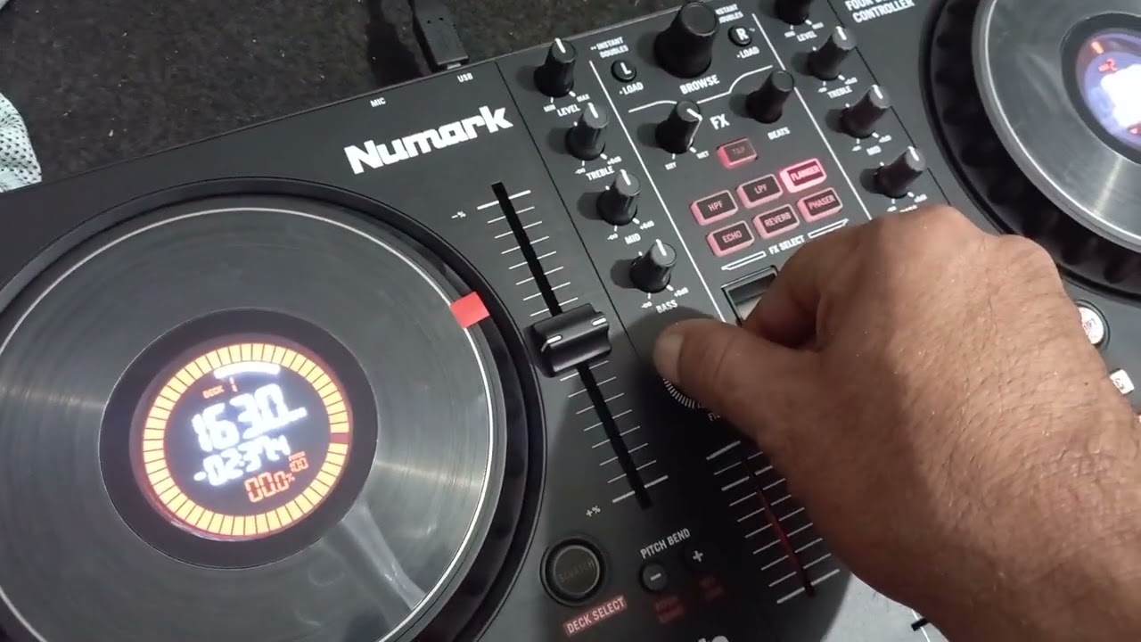 MixTrack Platinum FX, Numark, Mapeamento no Virtual Dj 8.5, FoneZap 91 987253111