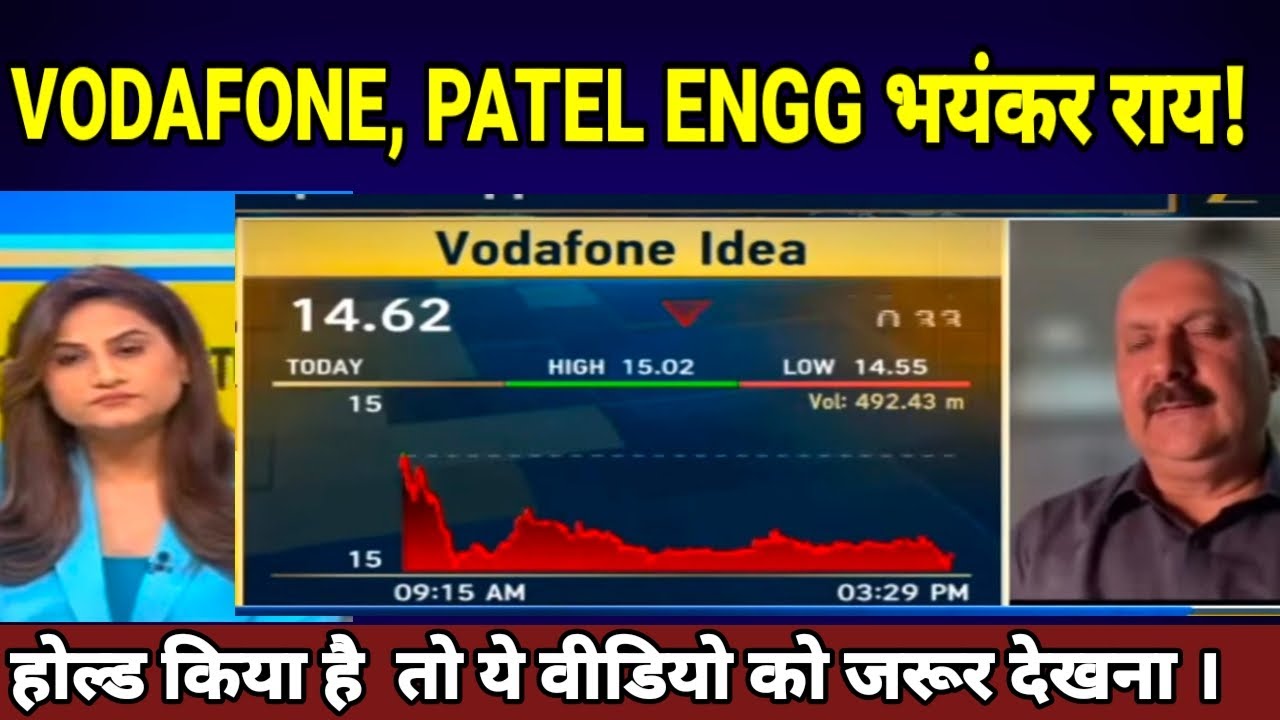 Vodafone Idea share latest news,क्या करे ?buy or sell?Future Analysis,Patel eng ,Idea target 2030