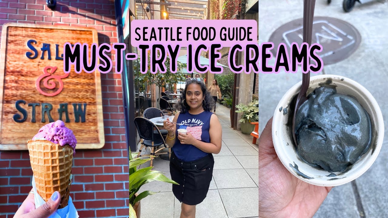 Trying 4 MOST POPULAR Ice Cream Shops in Capitol Hill Seattle | Where To Eat In Seattle