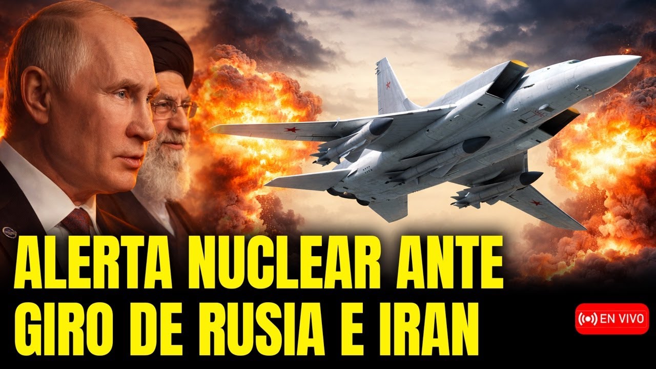 RUSIA E IRAN DESATAN ALARMA NUCLEAR CON BOMBARDEROS! ALERTA MÁXIMA