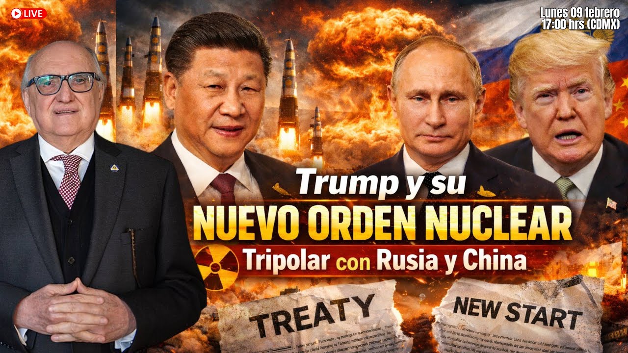 Trump y su NUEVO ORDEN NUCLEAR Tripolar con Rusia y China | Alfredo Jalife | Radar Geopolítico