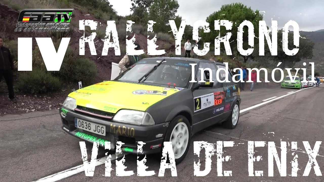 IV RALLYCRONO INDAMÓVIL CIUDAD DE ENIX