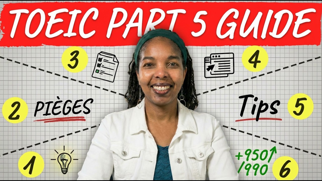 La grammaire et le vocabulaire à connaître pour le TOEIC READING PART 5