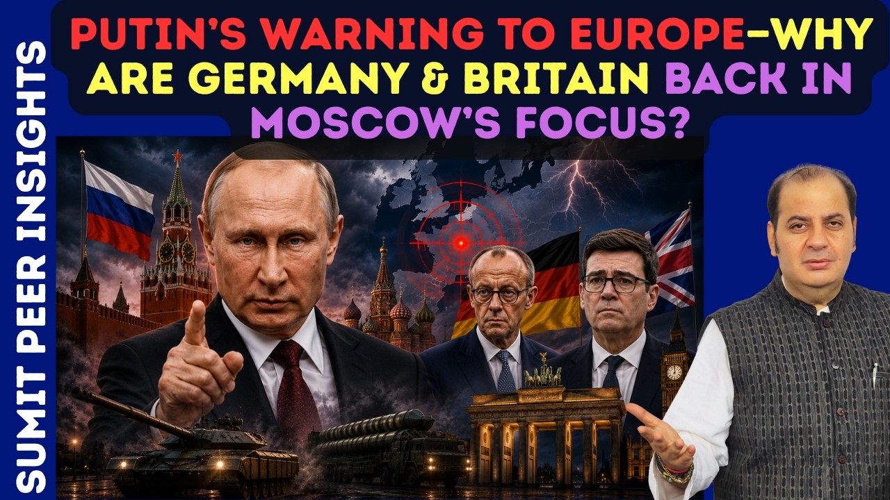 Putin&rsquo;s Warning To Europe&mdash;Why Are Germany & Britain Back In Moscow&rsquo;s Focus? || SUMIT PEER