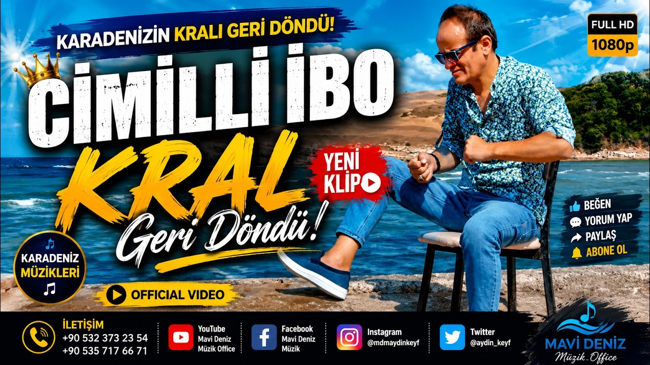 Cimilli İbo - ''Kral Geri Döndü'' |Karadeniz Müzikleri & Karadeniz Türküleri| Official Video