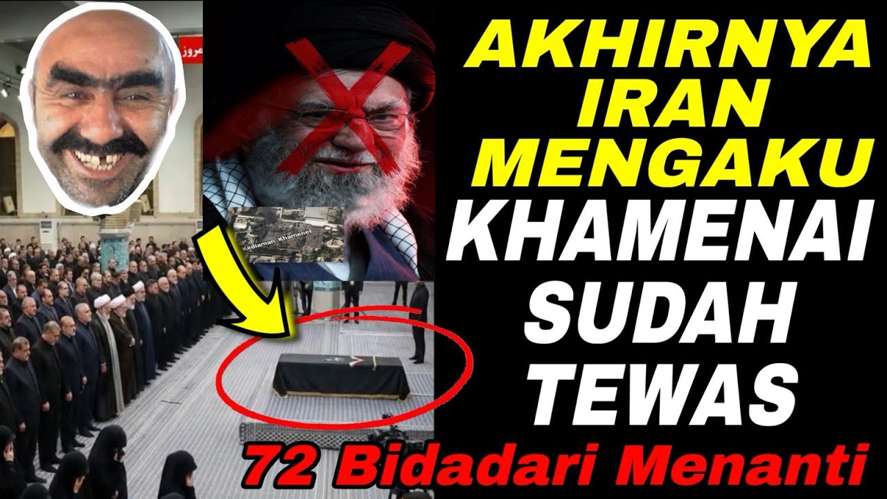 RESMI IRAN UMUMKAN KHAMENEI T3W4S OLEH AS & ISRAEL