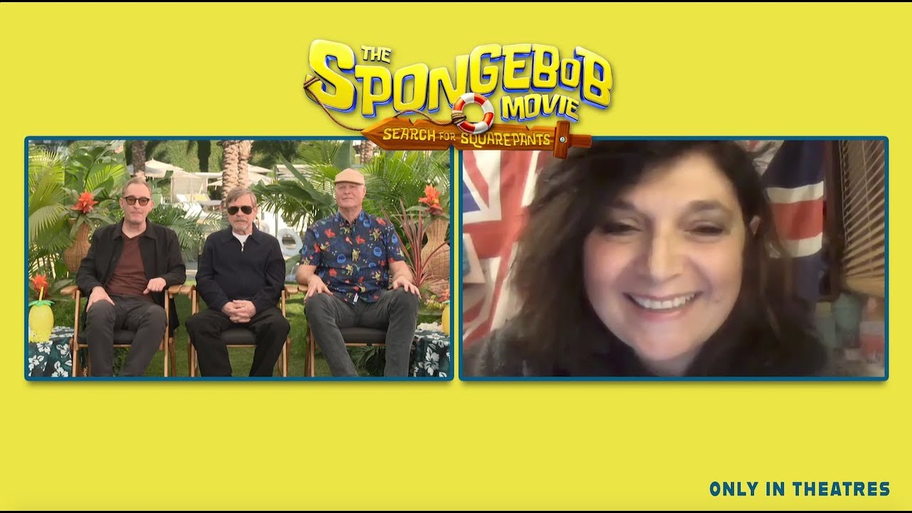 Mark Hamill, Tom Kenny & Bill Fagerbakke talk SpongeBob movie with London Mums
