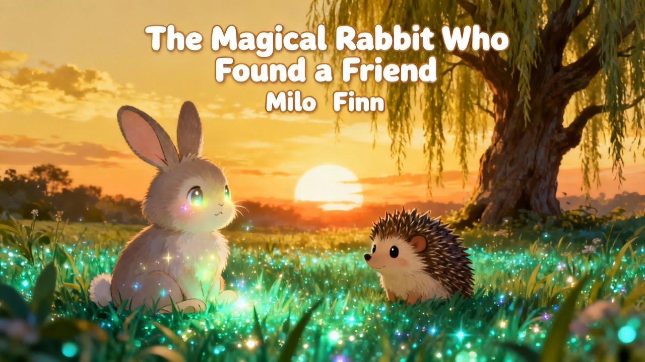 The Magical Rabbit Who Found a Friend | A Heart-Touching Story | Golden Storybell