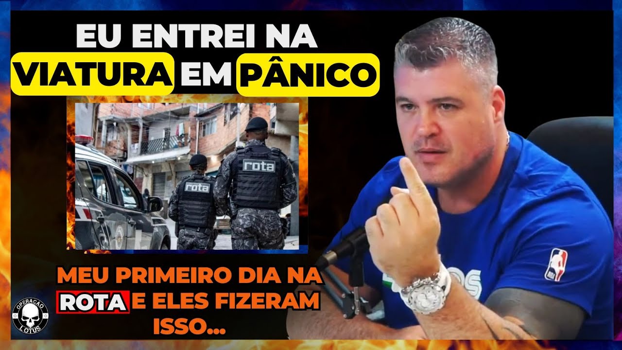 SE ROUB4R3M A VIATURA OU VOCÊ SE M4.T4 OU VOCÊ FOGE! NESSE DIA EU APRENDI OQUE É A ROTA. SGT ANDREY
