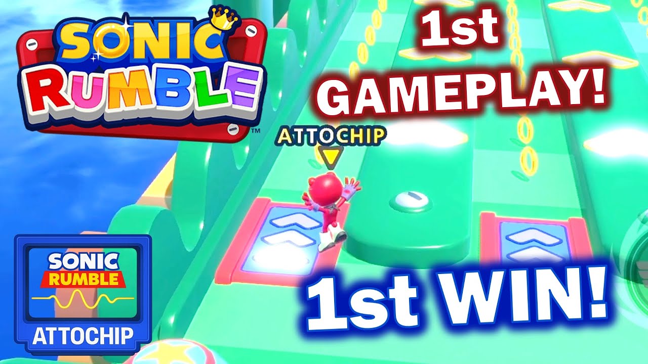🏆 FIRST GAME = FIRST WIN?! 😱 | Sonic Rumble Gameplay (Steam) ⚡🎮