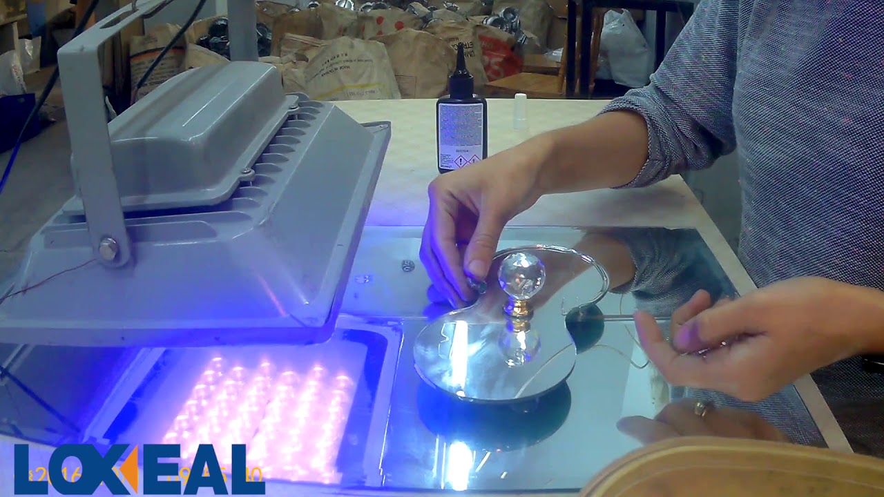 LOXEAL UV 30-24 YAPIŞTIRICI. CAMI CAMA, CAMI METALE YAPIŞTIRMA.