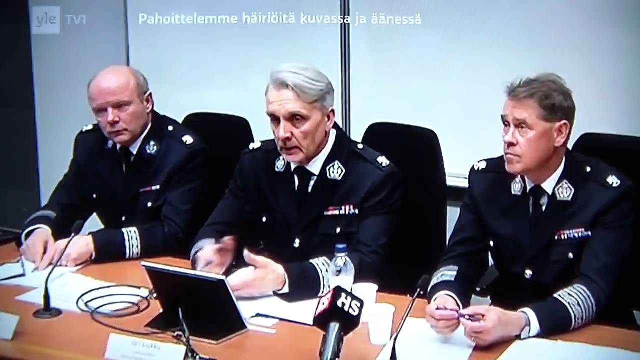 Poliisin tiedotustilaisuus PE 18.6.2016 klo 13.00 - Vihdin poliisisurma