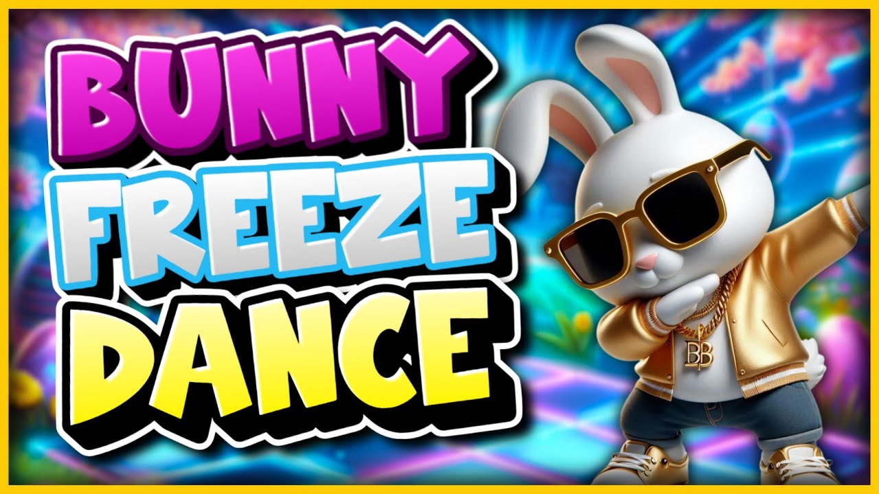 Bunny Freeze Dance Song! 🐇 Spring Easter Brain Break 🐇 Just Dance 🐇 Danny Go Noodle