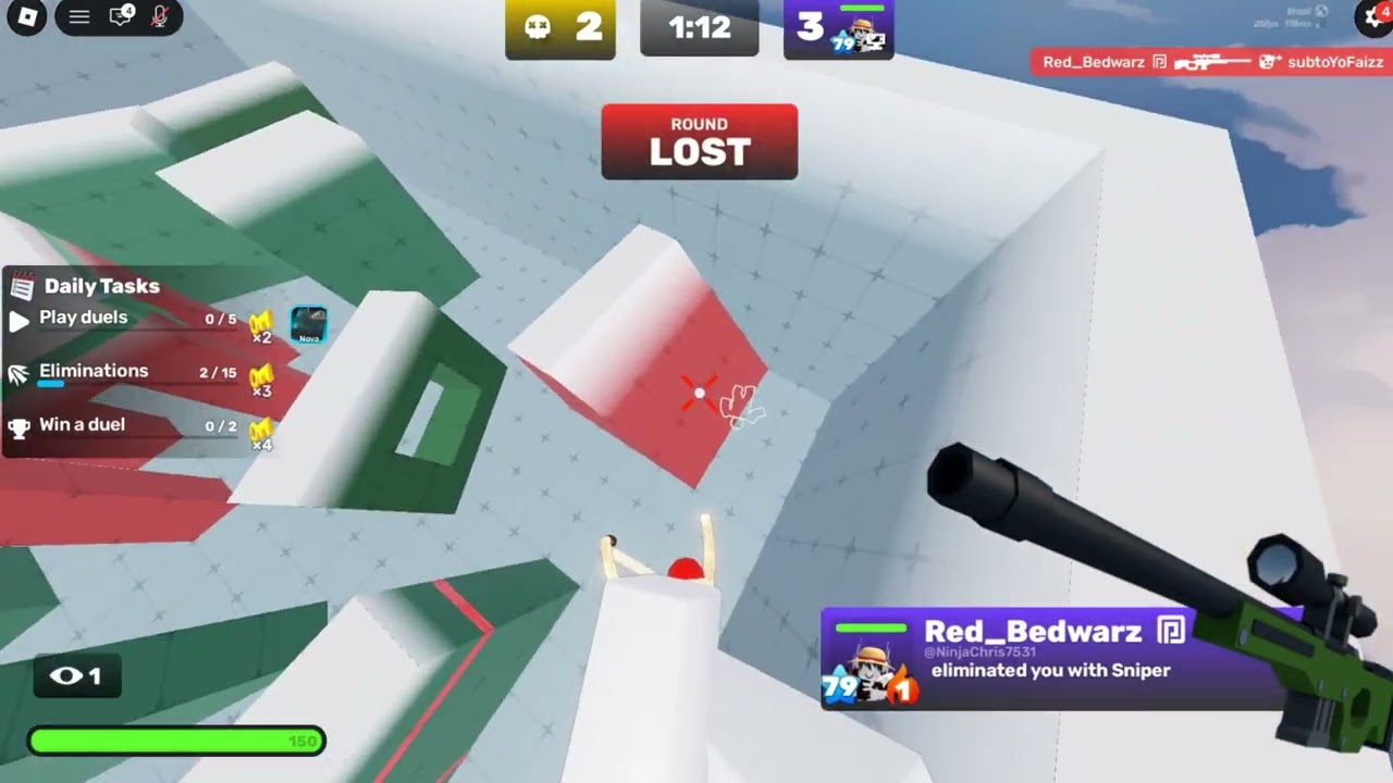 doing 1v1s in roblox rivals