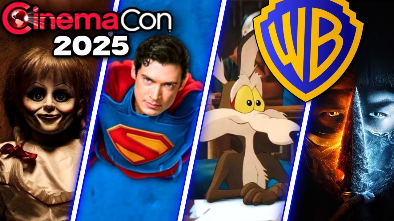 Warner Bros CinemaCon (2025): кадры с Супермена, «Койот против ACME», «Заклятие 4»