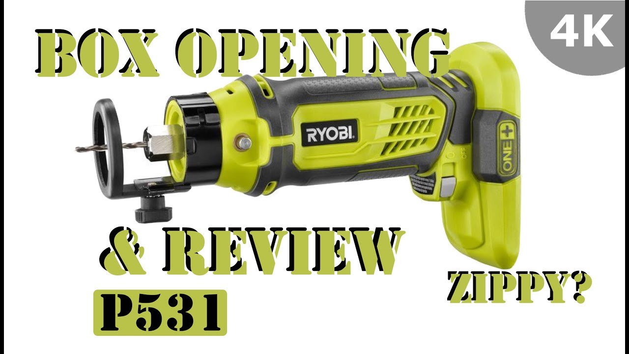 Ryobi 18V ONE+ Speed Saw Rotary Cutter RotoZip P531- Review!