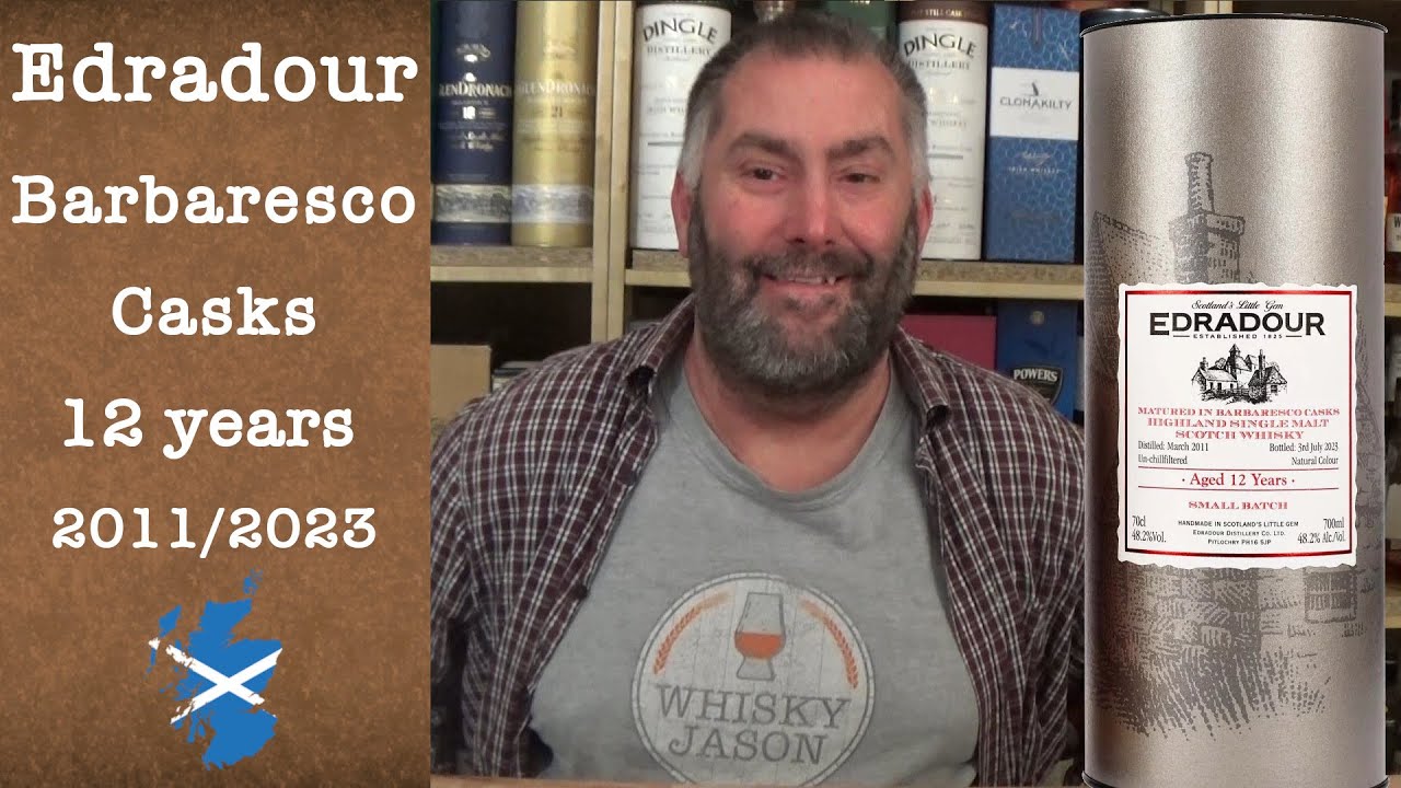 Edradour 12 Jahre 2011/2023 Barbaresco Cask Verkostung von WhiskyJason