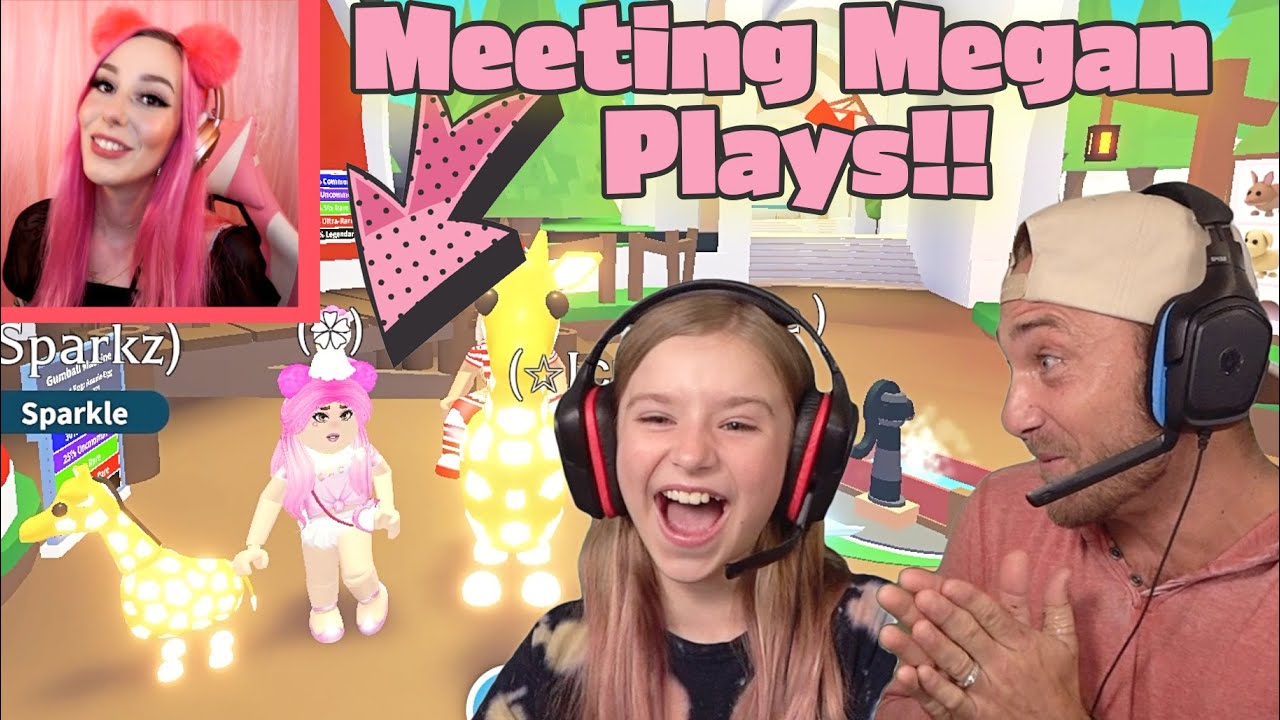 Сюрприз: Мечта сбылась!! Играем в Adopt Me с Меган Плэйс!!