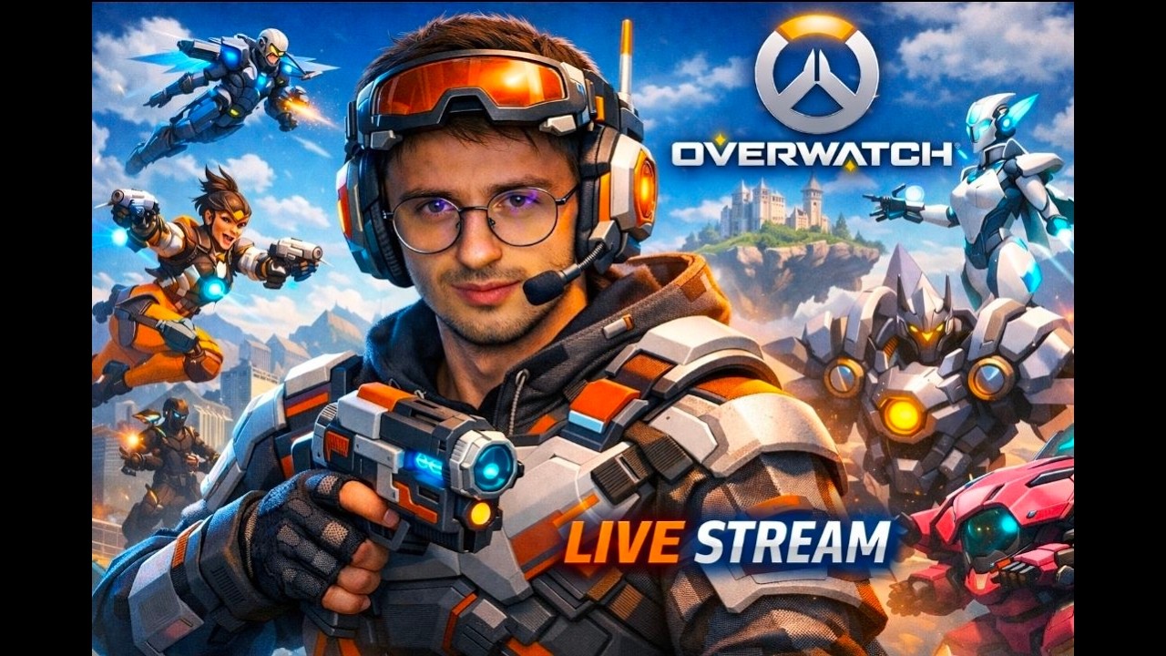 Ну мене забайтили в це пограти / Overwatch /🔵🟡 Stream ONLINE