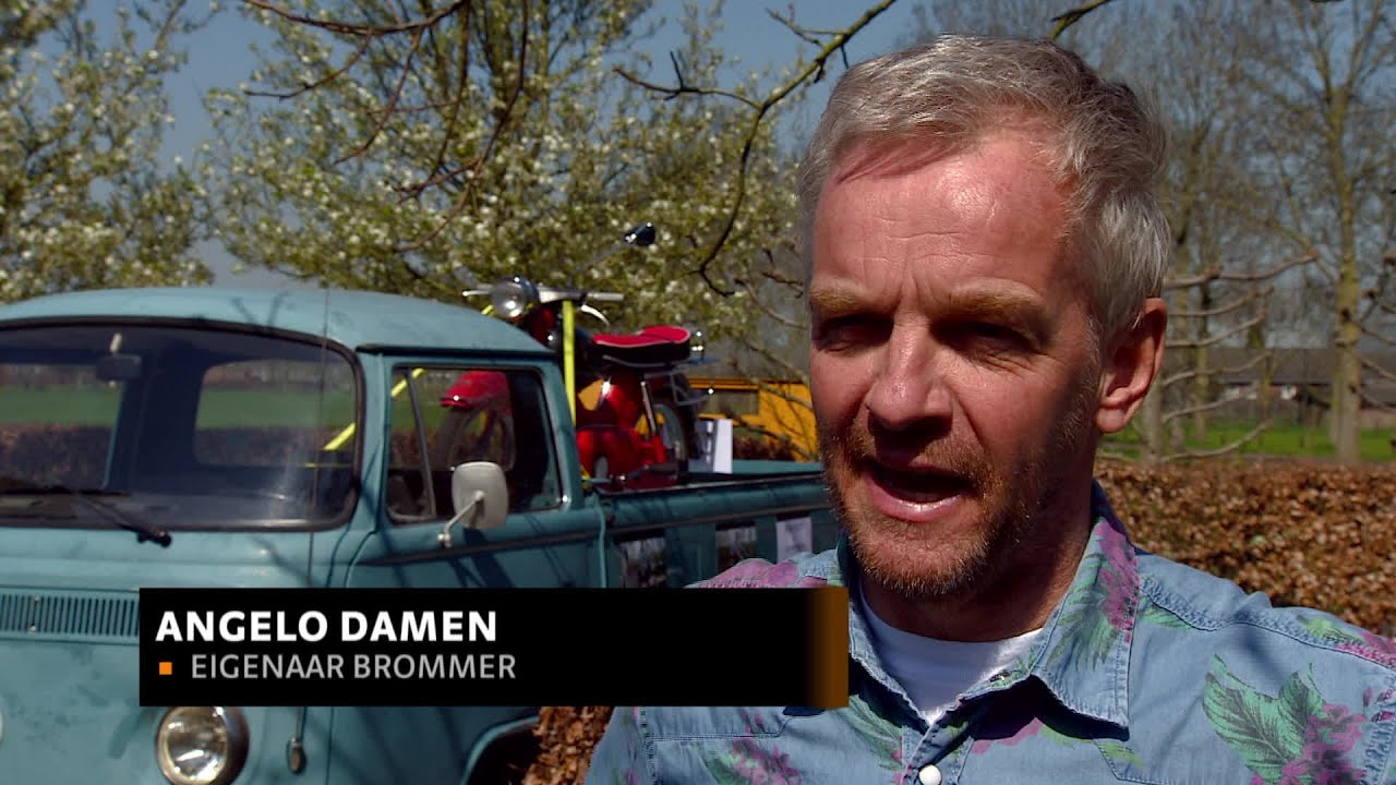 Angelo Damen wil kenteken voor klassieke brommer maar RDW weigert