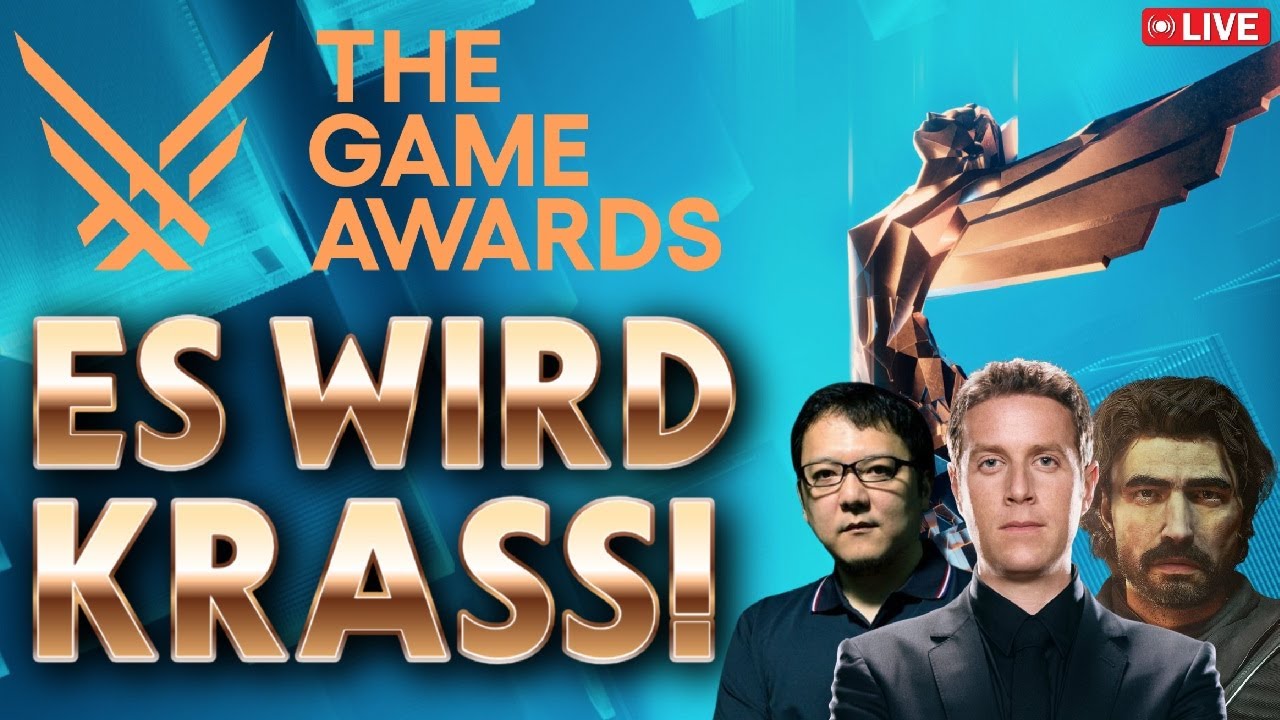 GAME AWARDS 2025🔴LIVE - MASSENHAFT NEUE GAMES! CLAIR OBSCUR PREISFLUT? NEUES FROMSOFTWARE GAME?