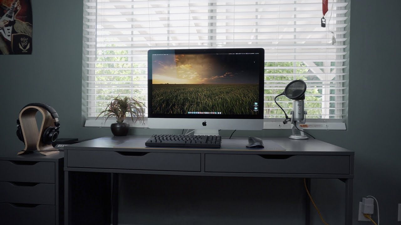 Ultimate Minimalist iMac 5k Setup 2018!