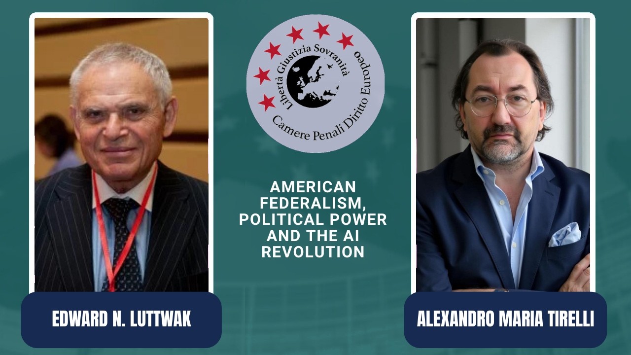 Edward Luttwak e Alexandro Maria Tirelli