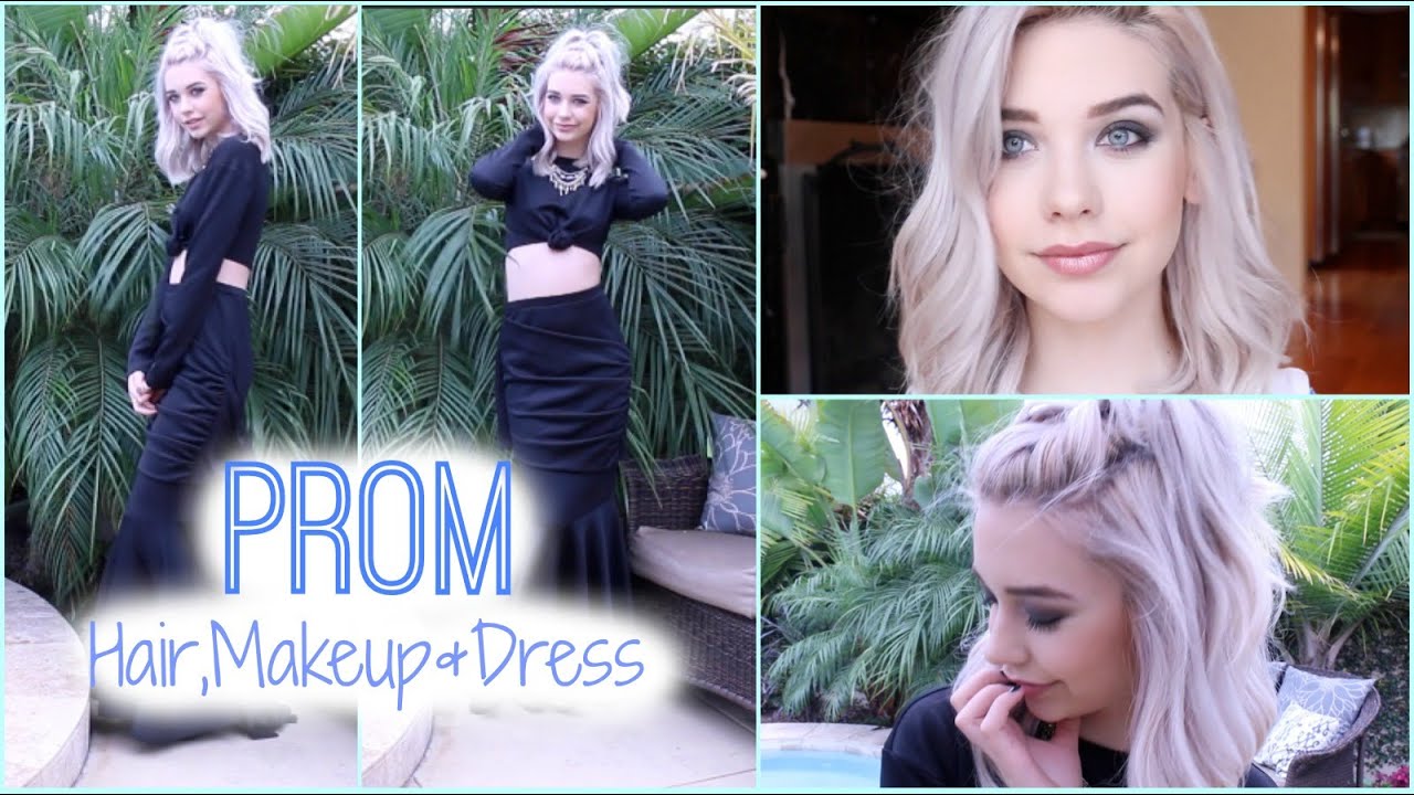 Prom Hair, Makeup, and Dress! 2015♡