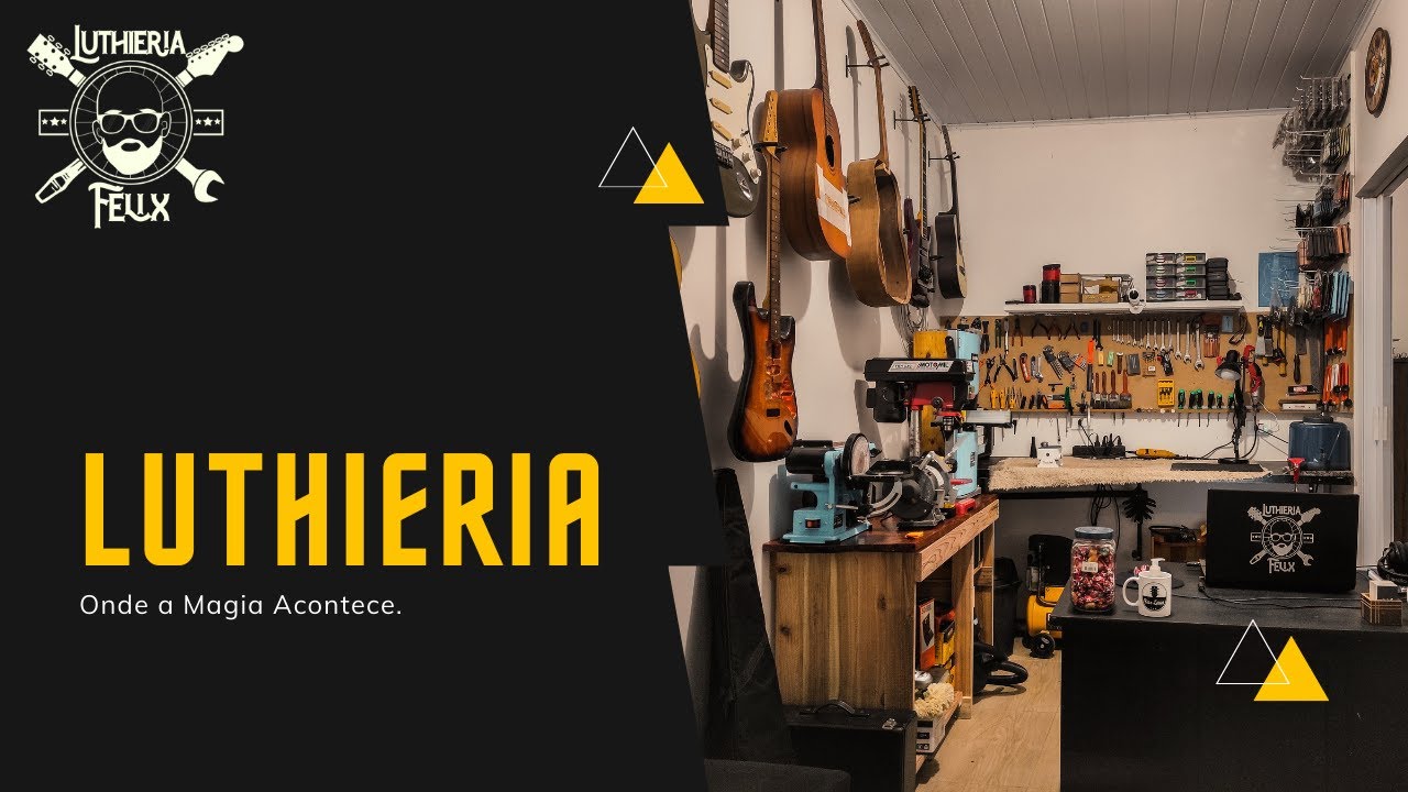 Minha Luthieria // Felix #luthier