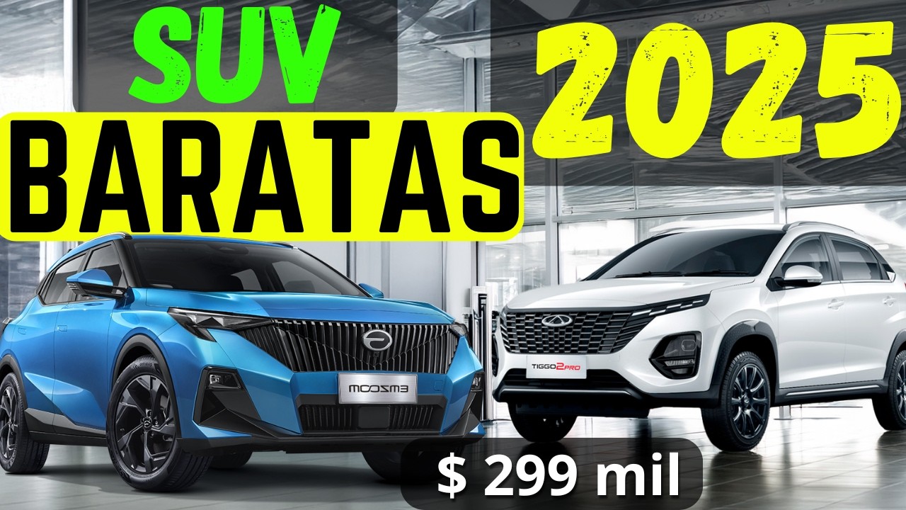 Las 22 SUV m&aacute;s Baratas en Mexico 2025: Econ&oacute;micas y Ahorradoras