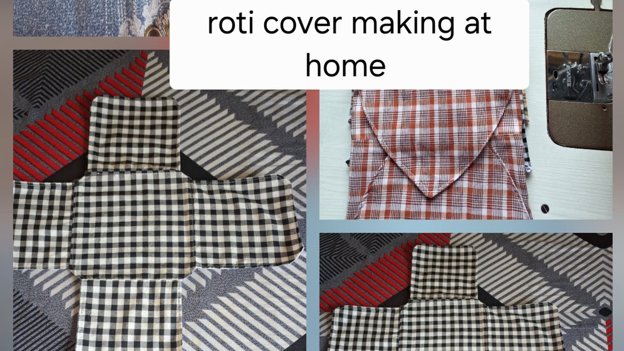 रोटी कवर बनाना सीखिए सिर्फ 5 मिनट में बहुत ही आसान तरीके से । Diy Roti Cover/Chapati Cover ll 