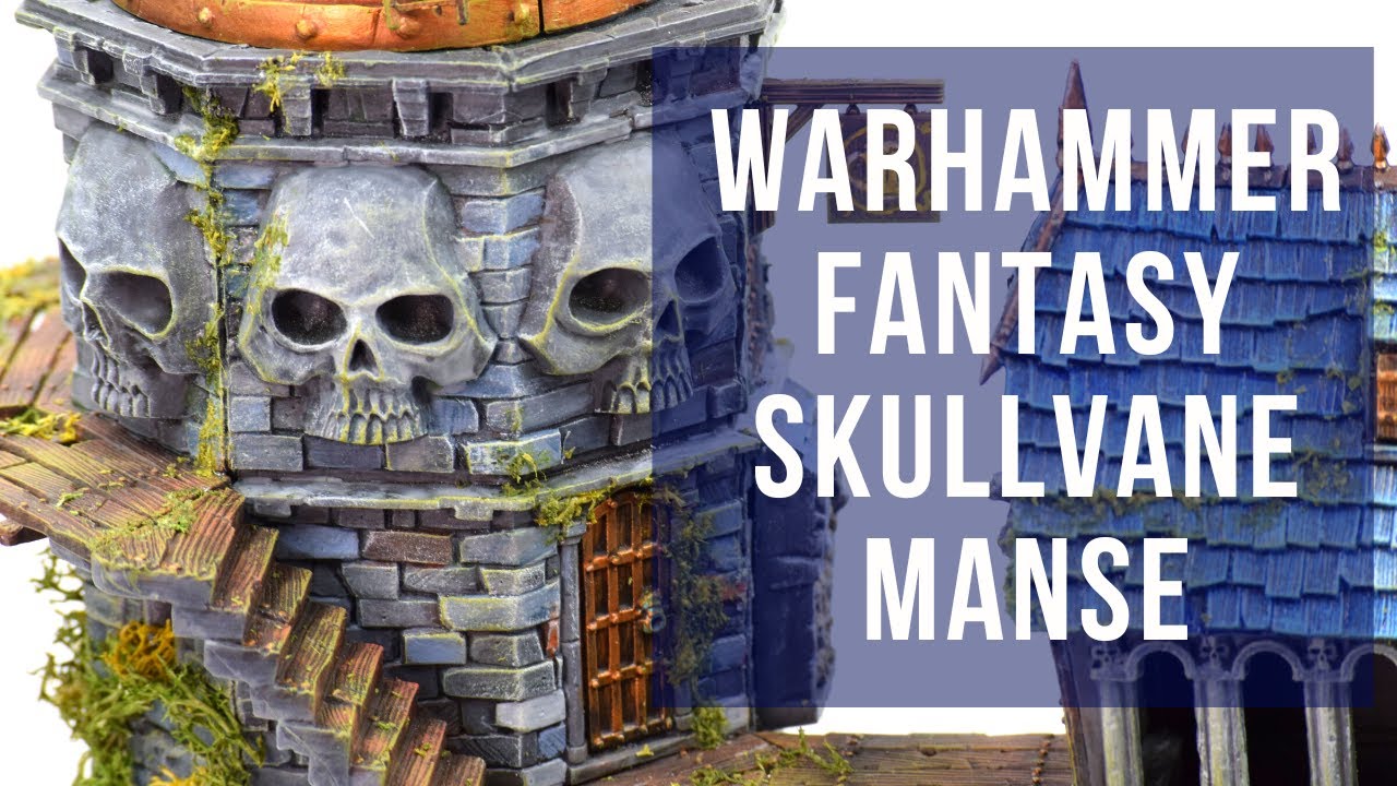 Building and Painting of the Warscryer Citadel aka Skullvane Manse